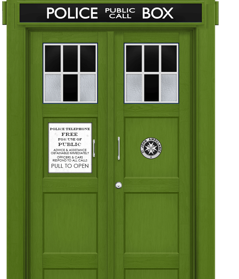 Photo: April's TARDIS